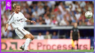 David Beckham NEXT LEVEL ASSISTS  Real Madrid [upl. by Ramo]