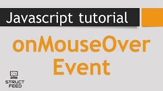 JavaScript onmouseover Event [upl. by Plume]