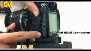 How to DIY Mini HDMI to HDMI Cable for DSLR and HD Cameras [upl. by Camala779]