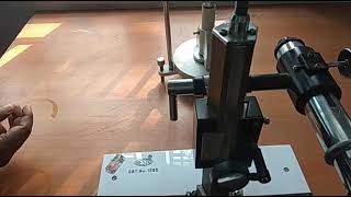 Surface Tension of water using Capillary Rise Method  Part 13 [upl. by Lorollas]