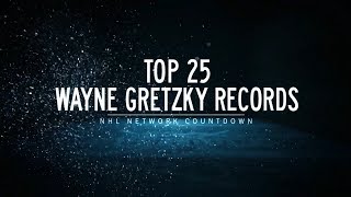 NHL Network Countdown Top 25 Wayne Gretzky Records [upl. by Odraleba848]