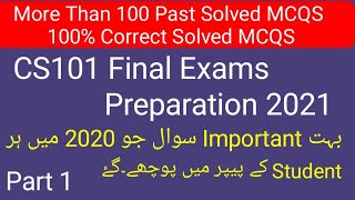 CS101 Final paper preparation 2022 Cs101 final term preparation according to New SyllablesPart 1 [upl. by Leugim995]