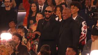 Watch DR DRE amp Audience Reactions  2025 GRAMMYs [upl. by Nosyarg]