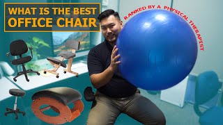 Office Chairs And Alternative Seating  Physical Therapists Rates Best Desk Chairs [upl. by Hewe]