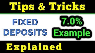 Fixed Deposits Explained  FD Example Interest Calculation  How FD Works  FinCalC TV [upl. by Niala952]