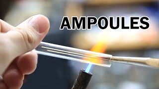 How to make ampoules from glass test tubes [upl. by Matti]