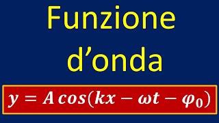 Funzione donda [upl. by Maxentia]