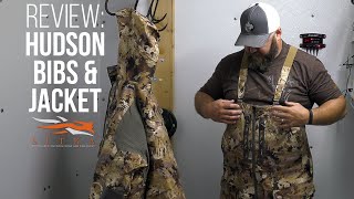 IN A FREEZER Review Sitka Hudson Bibs and Jacket Wingmen [upl. by Sachiko]