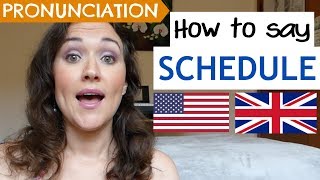 How to Pronounce SCHEDULE US UK amp Australian pronunciation [upl. by Yssirk]