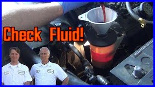 How to Check and Add Power Steering Fluid EASY [upl. by Lumbye]