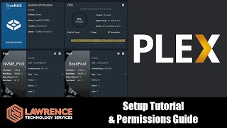 TrueNAS Core 12 Plex Setup amp ACL Permission Tutorial on a 144 TB Server [upl. by Jarek]