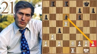 Robert James Fischer Champion of The World  Spassky vs Fischer  1972  Game 21 [upl. by Eiralih100]