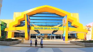 WARNER BROS WORLD ABU DHABI ALL RIDES amp SHOWS INCLUDED [upl. by Aya]