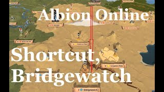 Albion Online  Caerleon to Bridgewatch fast almost safely [upl. by Sion]