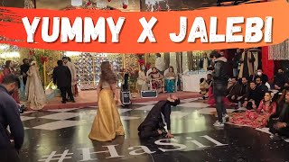 Jalebi Baby  Pakistani Wedding Dance  Yummy  Tesher Remix  Justin Bieber  Double Dhamaal [upl. by Haiacim]