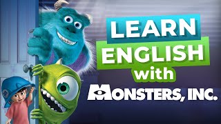 Learn English With Disney Movies  Monsters Inc Intermediate Level [upl. by Aikenahs309]