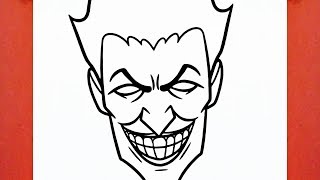 HOW TO DRAW THE JOKER [upl. by Stulin]