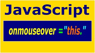 Evento onmouseover JavaScript [upl. by Livingston456]