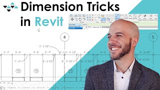 Dimension Tricks in Revit [upl. by Ahcurb]