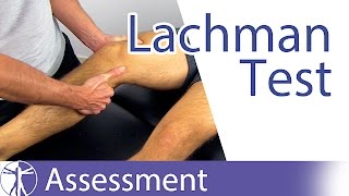 Lachman Test  Cruciate Ligament [upl. by Gay]