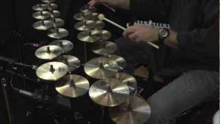 World PercussionistTom Teasley quotREFLECTIONSquot FOR SABIAN CROTALES WAVE DRUM MELODICA AND LOOPER [upl. by Erlina]