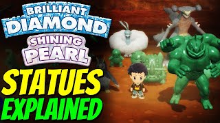 STATUES Explained in Pokemon Brilliant Diamond and Shining Pearl [upl. by Spanos171]