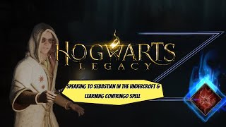 Learning Confringo Spell  Hogwarts Legacy PC Gameplay [upl. by Scarlet847]