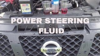 Nissan Titan New Power Steering Fluid [upl. by Assirual]