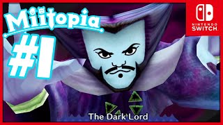 Miitopia Full Walkthrough Part 1 STOP JACK BLACK Nintendo Switch [upl. by Cunningham]