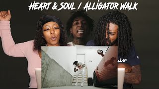 NBA Youngboy  Heart amp Soul  Alligator Walk  REACTION [upl. by Dnomsaj858]