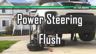 Power Steering Flush 2011 KIA Sorento 35L [upl. by Mikey]