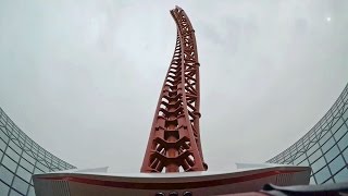 Turbo Track onride HD POV Ferrari World Abu Dhabi [upl. by Tomasz]