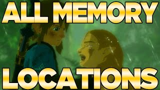 All Memory Locations in Breath of the Wild  Captured Memories  Austin John Plays [upl. by Ettennej]