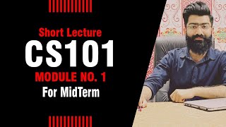 CS101  Module 1  SHORT LECTURES  By Prof Khaliq Mirza [upl. by Eenej]