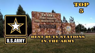 5 best Army duty stations [upl. by Yuji]