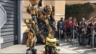 TRANSFORMERS Bumblebee meets his biggest fan [upl. by Anhsirk237]