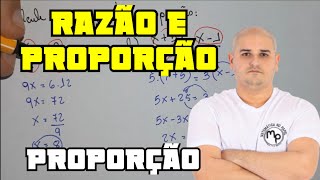 Razões e Proporções  PROPORÇÕES [upl. by Leiuqese]