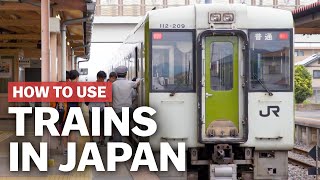 How to Use Trains in Japan  japanguidecom [upl. by Atinnek138]