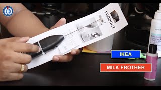 IKEA MILK FROTHER Review amp Battery Installation [upl. by Lyndes]