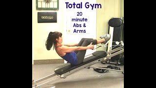 20 minute total gym upper body and abs Live facebook [upl. by Lidia]