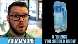 AQUAMARINE 💎 TOP 4 Crystal Wisdom Benefits of Aquamarine Crystal  Stone of Courage amp Letting Go [upl. by Ahsaei]