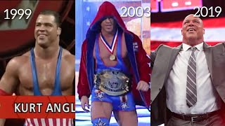 Evolution of Kurt Angle Entrance1999  2019 [upl. by Minor890]