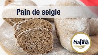 Recette Safina  « Pain de seigle noir individuel version individuelle » [upl. by Eornom]