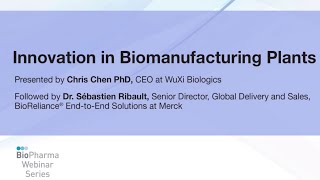 INNOVATIONS IN BIOMANUFACTURING PLANTS [upl. by Rebm790]