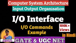 L41 IO Interface  Input Output Interface  IO Commands  Computer Architecture  COA  CSA [upl. by Grote]