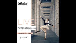 LIVE ballet class Svetlana Savelieva and Arina Denisova [upl. by Wilber]