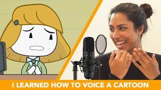 I Learned How To Voice A Cartoon [upl. by Shaefer]