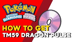 Pokemon Brilliant Diamond amp Shining Pearl How To Get TM59 Dragon Pulse Grand Underground Center [upl. by Adnek436]