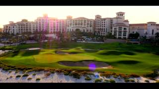 St Regis Saadiyat Island Resort Abu Dhabi Aerial Video [upl. by Nodrog687]