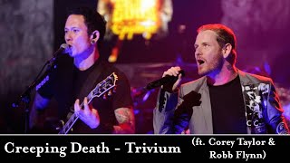 Trivium  Creeping Death  feat Corey Taylor and Robb Flynn  MultiCam Live Performance [upl. by Eselahs320]